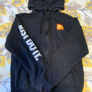 Nike zip-up sweater